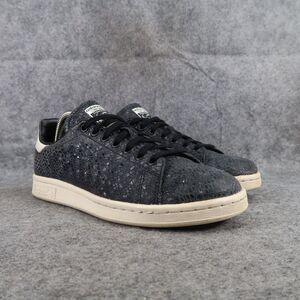 Adidas Shoes Womens 7.5 Sneakers Casual Athletic Stan Smith Leather Snake Print